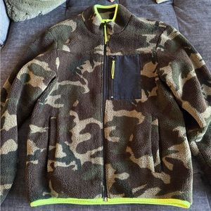 Camo Pacsun Fleece Jacket